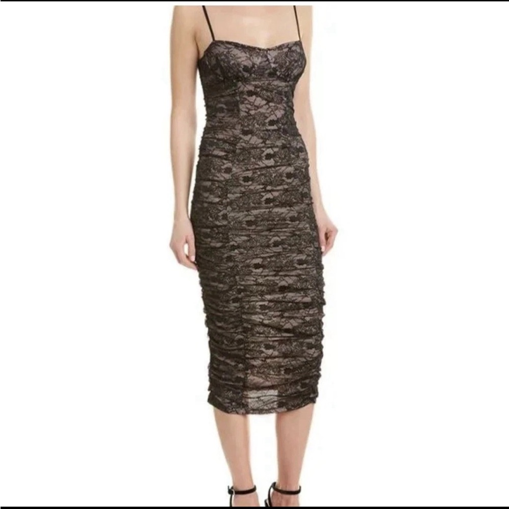 For Love And Lemons X Jaime King Ana Black Lace Sheath Dress in NWT M